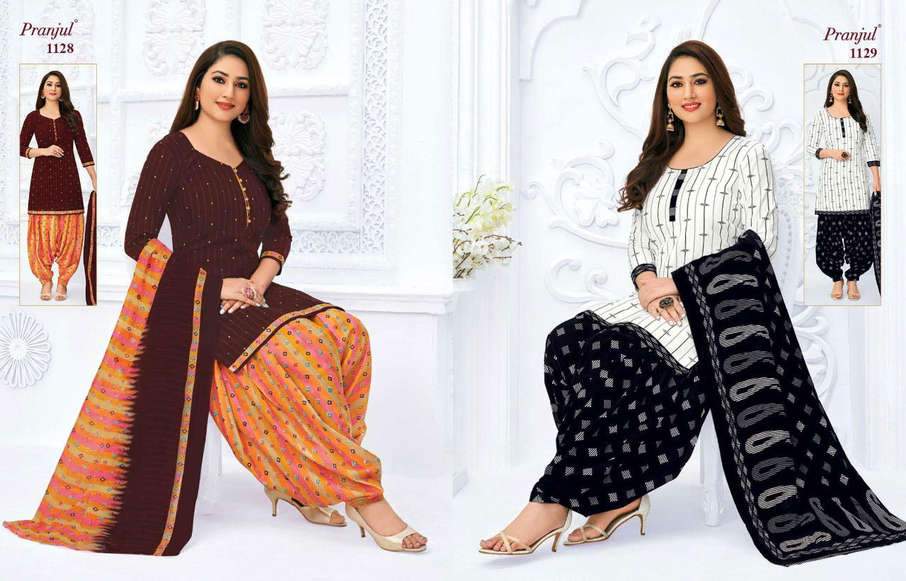 Pranjul Priyanka 11 Latest Regular Wear Cotton Printed Dress Material Collection
